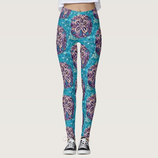 Leggings en dollars de sable (Devant)