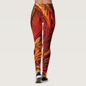 Leggings En feu (Dos)