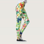 Leggings en filigrane et fleurs de style vintage (Droite)