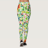 Leggings en filigrane et fleurs de style vintage (Dos)