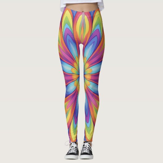 Leggings En fleur (Devant)