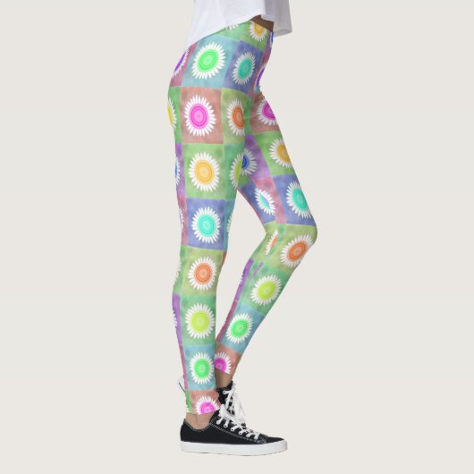 Leggings en fleurs (Droite)