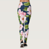 Leggings en fleurs de cerises (Dos)