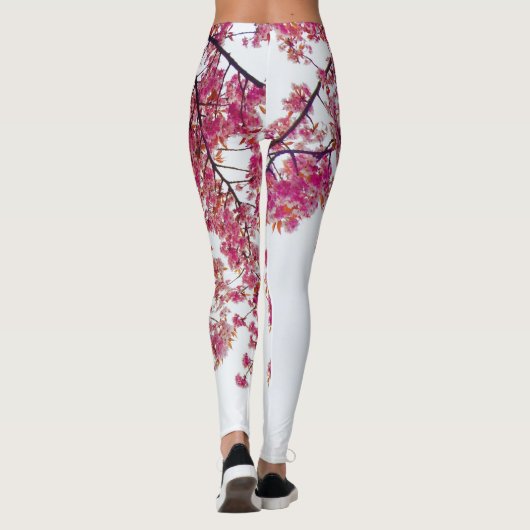 Leggings en fleurs de cerisiers (Dos)