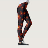 Leggings en fleurs de néon (Droite)