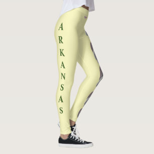 Leggings en fleurs de pomme de l'État de Yello Ark