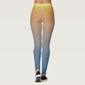 Leggings en latex du ciel (Dos)