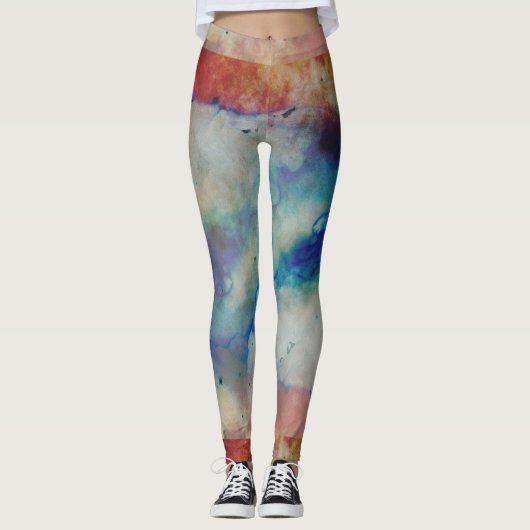 Leggings en marbre (Devant)