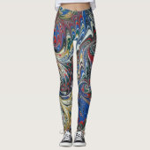 Leggings en marbre (Devant)