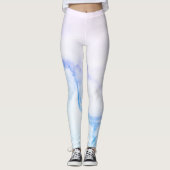 Leggings en marbre coloré (Devant)
