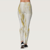 Leggings en marbre doré (Dos)