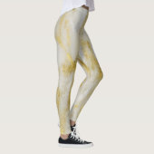 Leggings en marbre doré (Droite)