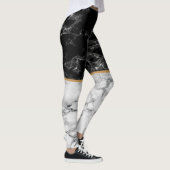 Leggings en marbre noir (Droite)