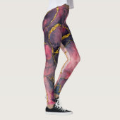 leggings en marbre rose (Droite)
