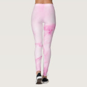 Leggings en marbre rose (Dos)
