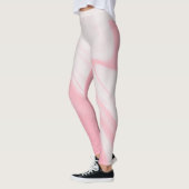 Leggings en marbre rose (Gauche)
