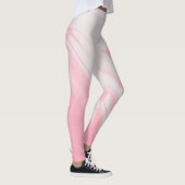 Leggings en marbre rose (Droite)