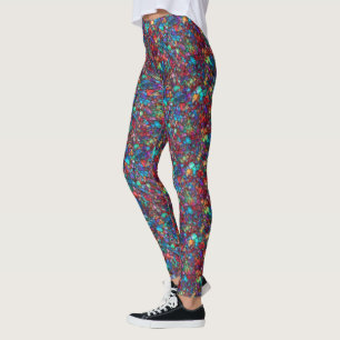 Leggings en mosaïque