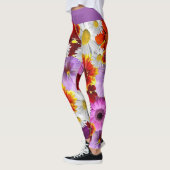 Leggings en mosaïque de fleurs (Gauche)
