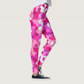 Leggings en mosaïque rose (Droite)