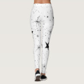 Leggings en noir gras (Dos)