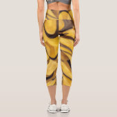Leggings en or et en Brown Capri Yoga (Verso)