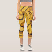 Leggings en or et en Brown Capri Yoga (Recto)