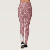 Leggings en Parties scintillant rose (Dos)