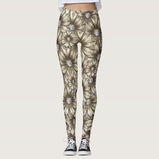 Leggings en pierre à gemmes (Devant)