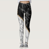 Leggings en pierre de marbre noir (Devant)