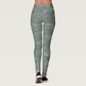 Leggings en pierre grise (Dos)