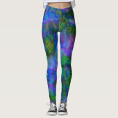Leggings en plasma coloré (Devant)