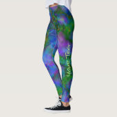 Leggings en plasma coloré (Gauche)