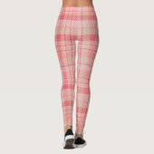 Leggings en plis rose souple (Dos)