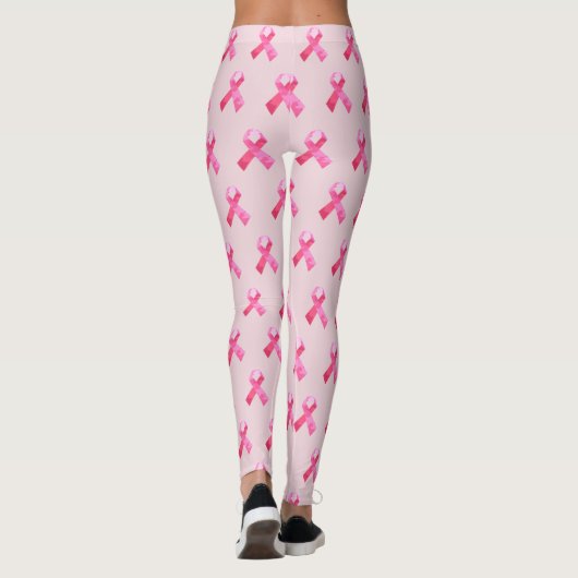 Leggings en ruban de camouflage rose (Dos)