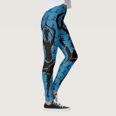 Leggings en silhouette de pose de yoga (Droite)