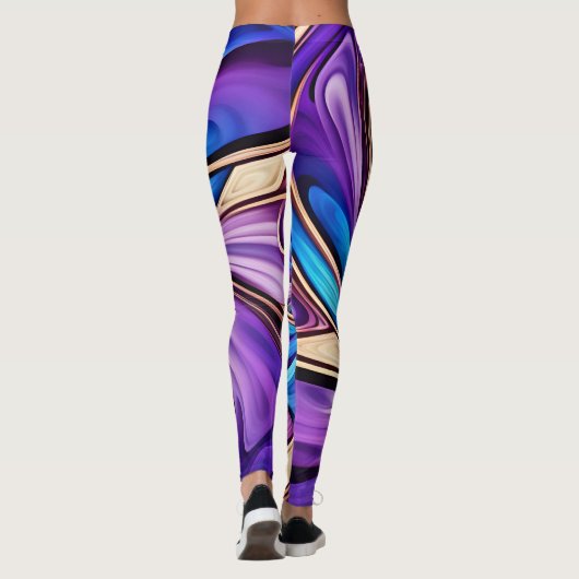 leggings en spirale vive (Dos)