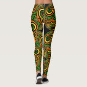 leggings en spirales célestes (Dos)