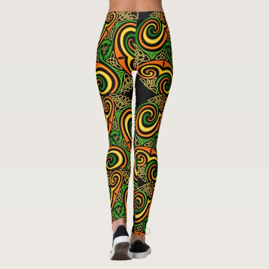 leggings en spirales célestes (Dos)