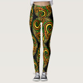 leggings en spirales célestes (Devant)