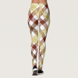 Leggings En vichy d'été pour les femmes en tenue plastique 