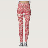 Leggings en vichy vérifiée (Devant)