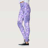 Leggings en violet de couleur (Gauche)