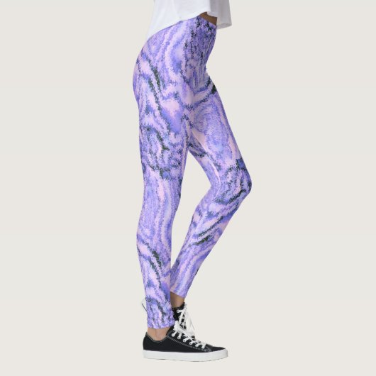 Leggings en violet de couleur (Droite)