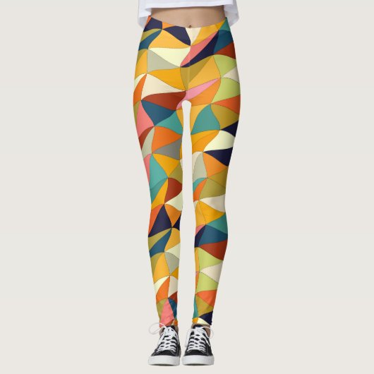 Leggings enchevêtrement coloré... (Devant)