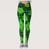 Leggings Energy Web Neon (Devant)