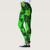 Leggings Energy Web Neon (Gauche)