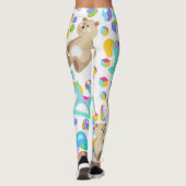 Leggings Enfants Jouet Motif Avec Ours Teddy (Dos)