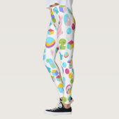 Leggings Enfants Jouet Motif Avec Ours Teddy (Gauche)