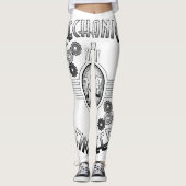 Leggings Engins mécaniques (Devant)